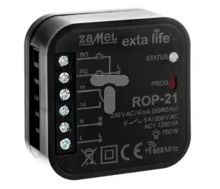 Pranues radio Zamel ROP-01, 1 kanal, për montim të fshehtë