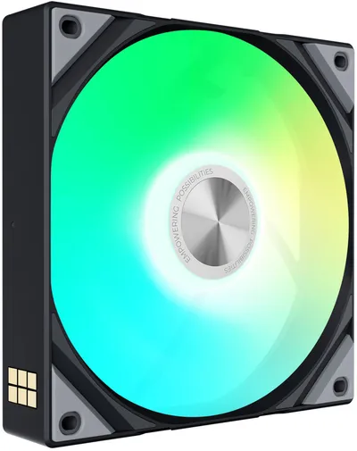 Ventilator PC TRYX ROTA SL 120 ARGB, 120mm, ndriçim ARGB, i zi - 1