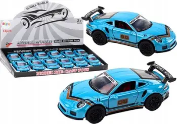 Lodër makinë sportive Lean Toys Sports Car Auto, 1:32, metal, blu