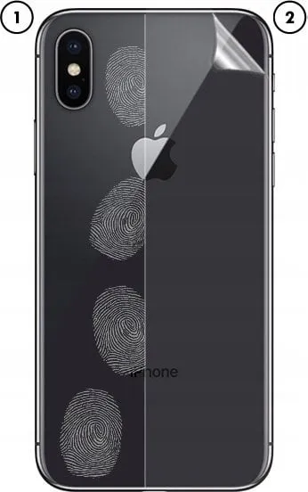 Folie mbrojtëse e pasme Grizz SatinSkin për iPhone 16 Pro Max, transparente - 5