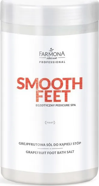 Kripë për banjë këmbësh Farmona Smooth Foot Grapefruit, 1500g - 1