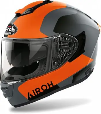 Kaskë integrale Airoh ST 501 Dock, matt black orange grey, XXL