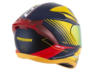Kaskë integrale Cassida Aero Drome, sport, ECE 22.06, shumëngjyrëshe - 11