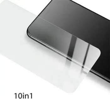 Mbrojtëse ekrani SG Glass për iPhone 15 Pro Max, xham i temperuar 0.33mm, paketim 10 copë, transparente
