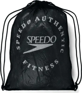 Çantë rrjete noti Classic Mesh Bag, madhësi e madhe, material rrjetë, e zezë