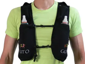 Jelek shpinore për vrapim Guto UltraFun, madhësia S, i zi