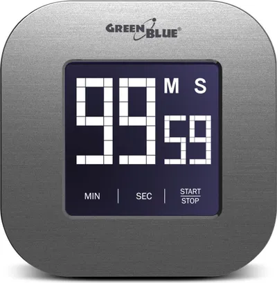 Kronometër dixhital GreenBlue, i zi - 1
