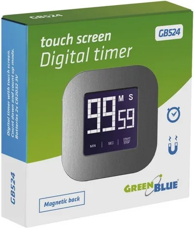 Kronometër dixhital GreenBlue, i zi - 4