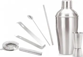 Set barmeni KingHoff KH-1392, 6 pjesë, çelik inox, argjendtë