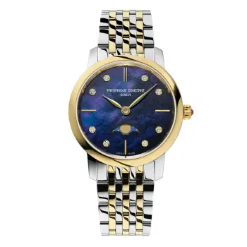 FREDERIQUE CONSTANT Slimline Ladies Moonphase FC-206MPND1S3B