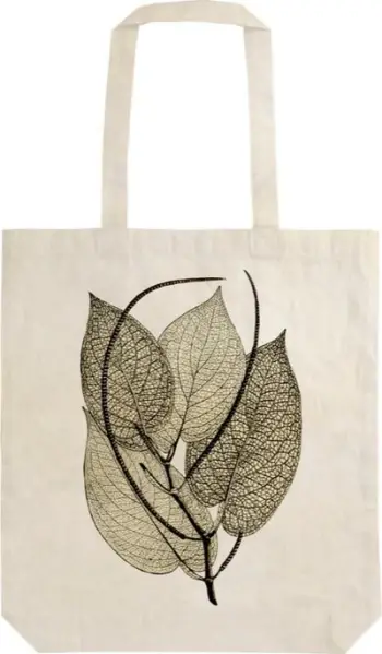 Çantë shpatulle Skona Ting STBAG 01, pambuk 100%, shopper, Pepper