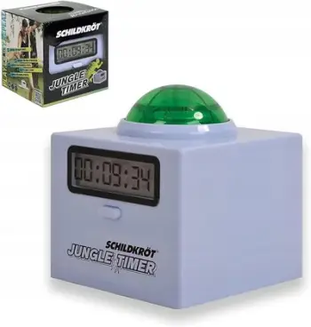 Kronometër SCHILDKROT Slackers Red Button Ninja Timer, ekran digjital, me sinjal zanor, i kuq