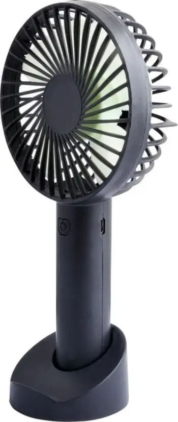 Ventilator portativ Blow Ventola USB, dore, me bateri të rikarikueshme, i zi