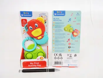 Lodër muzikore Clementoni Musical Key, 3 melodi, për foshnje 3m+