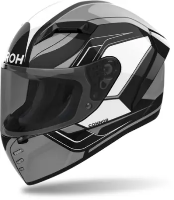 Kaskë moto Airoh Connor Dunk, madhësia 2XL, black grey white