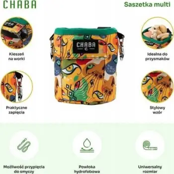 Çantë shpërblimesh për qen Chaba 2 in 1 Jumbo, madhësi e madhe, ngjyrë e zezë