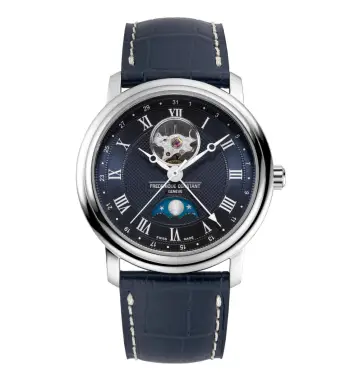FREDERIQUE CONSTANT HEART BEAT MOONPHASE DATE FC-335MCNW4P26