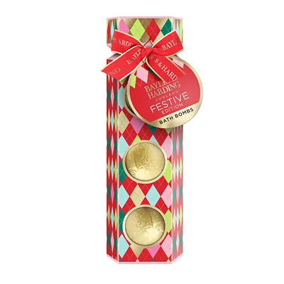 Set Baylis & Harding Festive Edition, bombë për banjo 3x 100 g - 1