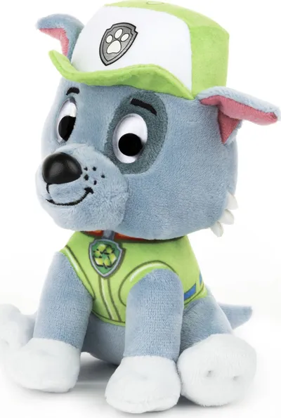 Lodër pellushi Spin Master Paw Patrol Rocky, 15 cm, jeshile gri - 2
