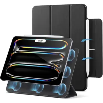 Mbrojtëse ESR Rebound Magnetic Case për iPad Pro 13 (2024/2025), e zezë