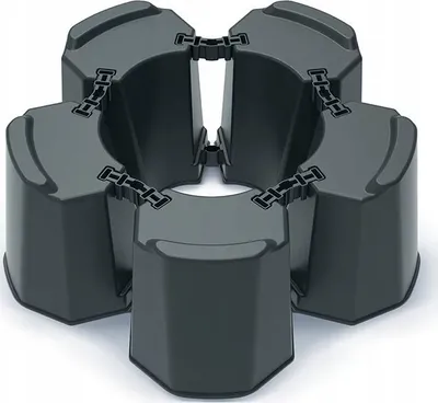 Bazë modulare për fuçi Basecan IBAS5S, plastike, për fuçi 35 51 cm, antracit - 2