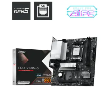 MSI PRO B850M-G - micro ATX, Pllakë amë