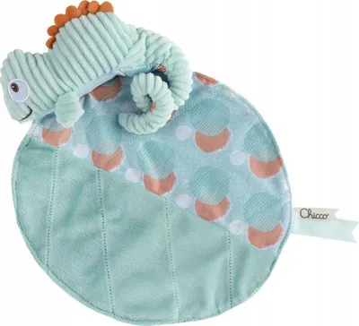 Lodër pelushi Chicco Soft Toy DouDou Chameleon, për bebe, pastel - 1