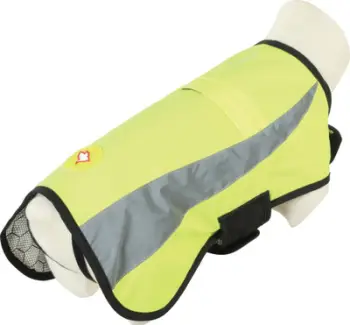 Jeletë reflektuese për qen Zolux Reflective Vest R.55, gjatësi 55 cm, e verdhë