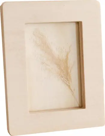 Kuadër fotografik Today Pure, dru natyral, 15 x 10 cm, ngjyrë e çelur