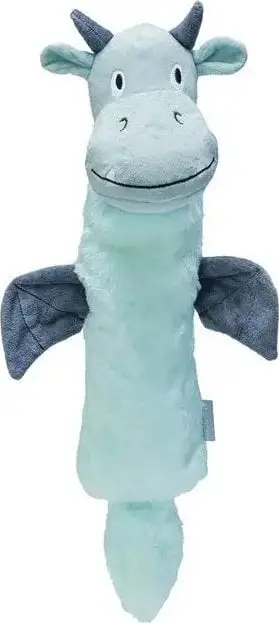 Lodër pelushi për këlyshë Beeztees Puppy Flatino Unicorn, pa fishkëllimë, shumë e butë, shumengjyrëshe