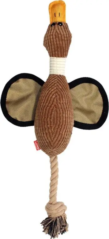 Lodër pelushi për qen Aqua Nova, 45 cm, bezhë