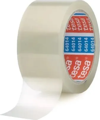 Shirit ngjitës paketimi Tesa 64014 PP, 50mm x 66m, transparent - 1