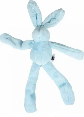 Lodër pelushi për qen Duvo+ Blue Rabbit, 46cm, blu