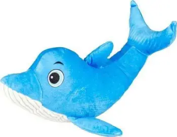 Lodër pelushi për qen Duvo+ Dolphin, 27cm, blu