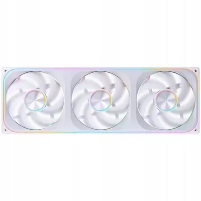 Ventilatorë PC Jonsbo ZA-420W, 3x 140mm, PWM ARGB, të bardhë - 5