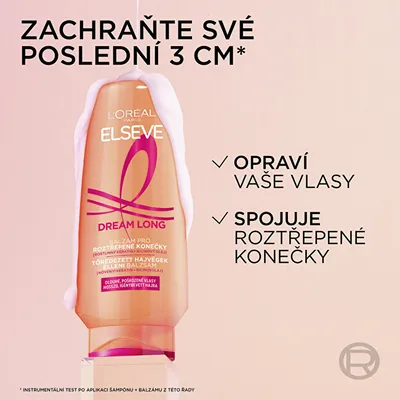 Balsam për flokë L'Oréal Paris Elseve Dream Long Split End kLO1256, 300 ml - 6