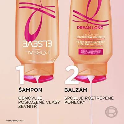 Balsam për flokë L'Oréal Paris Elseve Dream Long Split End kLO1256, 300 ml - 7