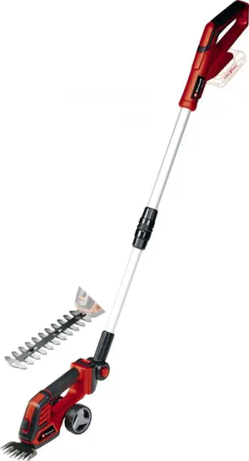 Prerëse bari Einhell Cordless GE-CG 18/100 Li T-Solo, 20 cm, e kuqe