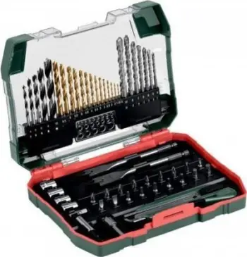 Set bitash Metabo 626707000, 55 copë, në kuti, shumëngjyrësh