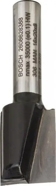 Prerëse brazde Bosch 2608628388, karbidi, Ø 16 mm, shank 8 mm