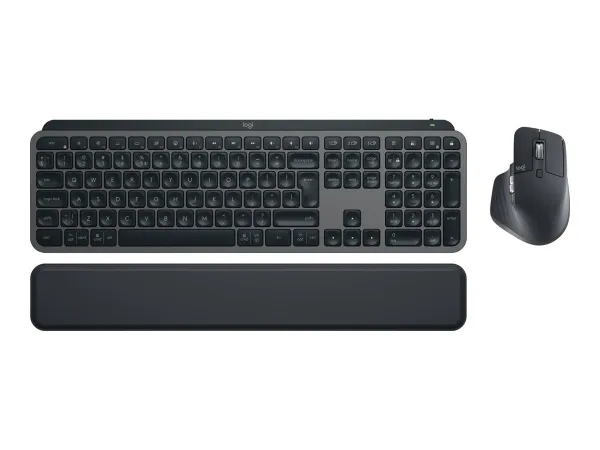 Set Tastierë dhe Maus Logitech MX Keys S - Wireless, i zi/gri - 1