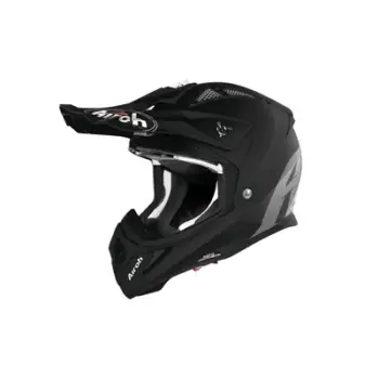 Kaskë motocross Airoh Aviator 3 Color, HPC Carbon, madhësia S, e bardhë