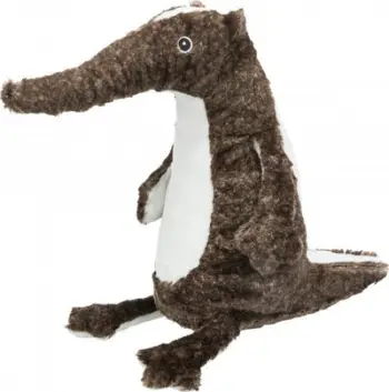 Lodër pelushi për qen Trixie Anteater, 50 cm, me tingull, gri