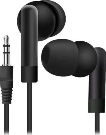 Kufje Defender BASIC 210, in ear, me kabllo, të zeza