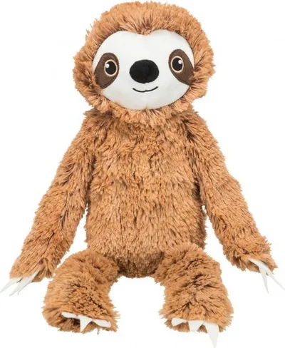 Lodër pelushi për qen Trixie Sloth, 56 cm, poliester, gri - 1