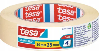 Shirit ngjitës Tesa 05086 00000 00, 25mm, 50m, transparent - 1
