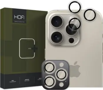 Mbrojtëse kamere Osona Hofi Camring Pro+, për iPhone 16 Pro 16 Pro Max, transparente