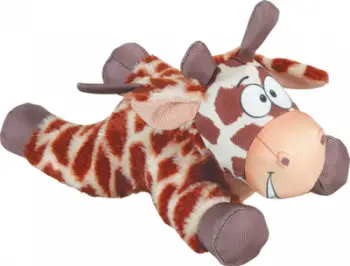 Lodër pelushi për qen Zolux Giraffe Olaf M, me zhurmë, për qen mesatar