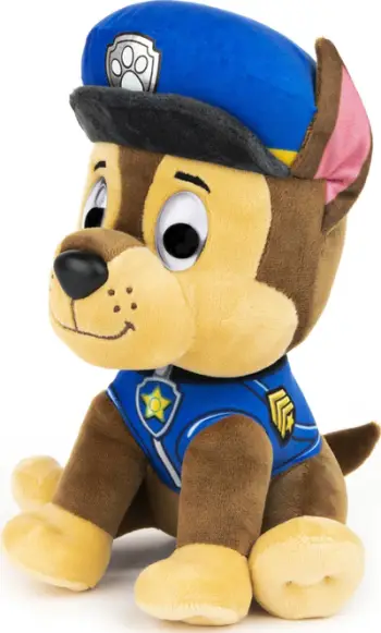 Lodër pelushi Spin Master Paw Patrol Chase GUND, 23cm, blu