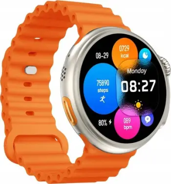 Orë inteligjente Yaxo Oxnard Lumen, Bluetooth, monitorim aktiviteti, portokalli